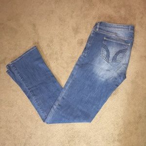 Hollister Light Wash Bootcut Jeans